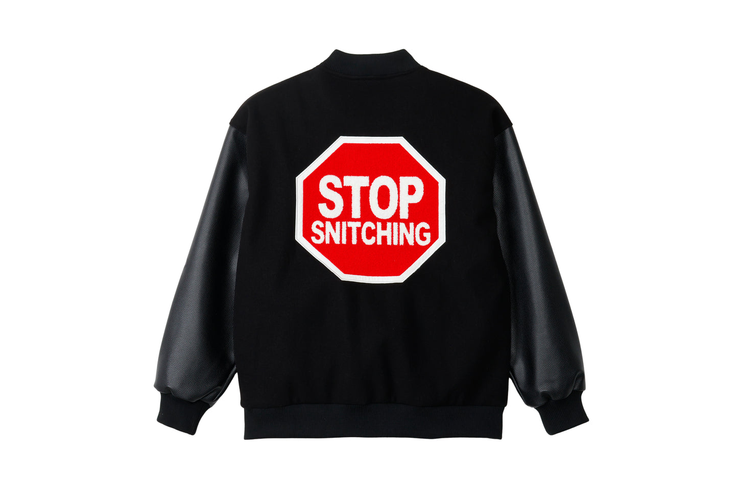 Stop Snitching Varsity Jacket